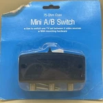 Radio Shack Archer No 15-1247b 75-ohm Coax Mini A/b Switch New Sealed. Fixed Price $7.00.