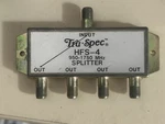 Tru-spec Hfs-4 950-1750mhz Splitters. Fixed Price $14.95.