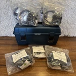 Hamilton Buhl 6 Schoolmate Deluxe Headphones And Portable Carry Case W/ Jackbox. Fixed Price $75.00.