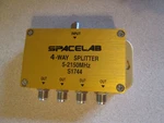 Spacelab S1744 4 Way Antenna Splitter Coaxial 5-2150mhz. Fixed Price $99.00.