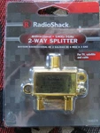 Radioshack 1500378 2-way Splitter Bidirectional 5mhz-3ghz New. Fixed Price $8.00.