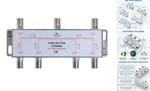 Bi-directional 5-2300 Mhz Indoor And Outdoor Waterproof Pack Of 1 6 Way. Fixed Price $25.21.