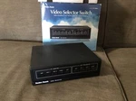Radio Shack Video Selector Switch-15-1266a With Original Box Vintage. Fixed Price $14.70.