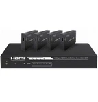 New Monoprice Blackbird 4k Hdmi 2.0 1x4 Splitter Extender - Complete Kit. Fixed Price $199.99.