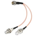 F-type Rg6 Splitter Coax Cable, 75ohm 3 Way Combiner For Tv Antenna, 6.. Fixed Price $11.71.