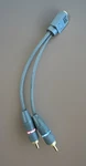 Monster Cable Home Car Audio Y Adapter Spliter Iljry-1f Female To Male Rca. Fixed Price $4.48.