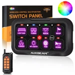 Auxbeam 8 Gang Switch Panel Rgb Multifunction Auxiliary Circuit Remote Control. Fixed Price $209.99.