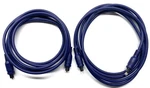 Lot Of 2 C2g Cg40391 Velocity Premium Toslink Optical Digital Cable 6.6' 2m. Fixed Price $23.99.