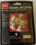 Rca Digital Plus 2-way High Bandwidth Signal Splitter Cable Satellite Hdtv 3ghz. Fixed Price $8.00.