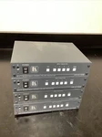 Lot Of 4 Kramer Vp-411ds 4x1 Automatic Uxga/audio Switcher - Av Equipment. Fixed Price $59.99.