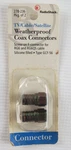 Radioshack 278-236 Weatherproof Coax F-connectors (2-pack) For Rg6 Cable New. Fixed Price $5.59.