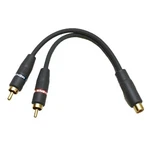Monster Cable Boat Stereo Adapter Iljry-1f 6 Inch Black Rca. Fixed Price $9.01.