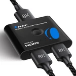 Orei 8k Bi-directional Hdmi Switch Splitter With 60hz And Hdcp 2.3 (uhds-212). Fixed Price $19.99.