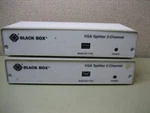 Black Box Ac056a-r2 Vga Splitter 2-channel - Lot Of 2. Fixed Price $17.99.